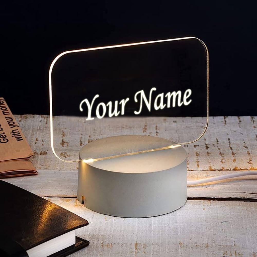 Coustume LED Acrylic Note Board & Mood Lamp